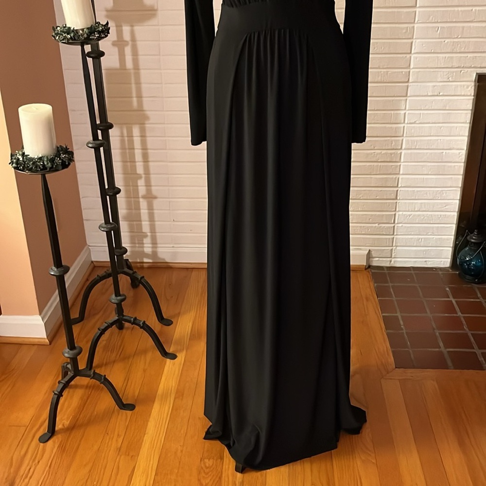 🌺Final Price🌺Fashion Nova Black Spree Maxi Dress - Picture 3 of 11